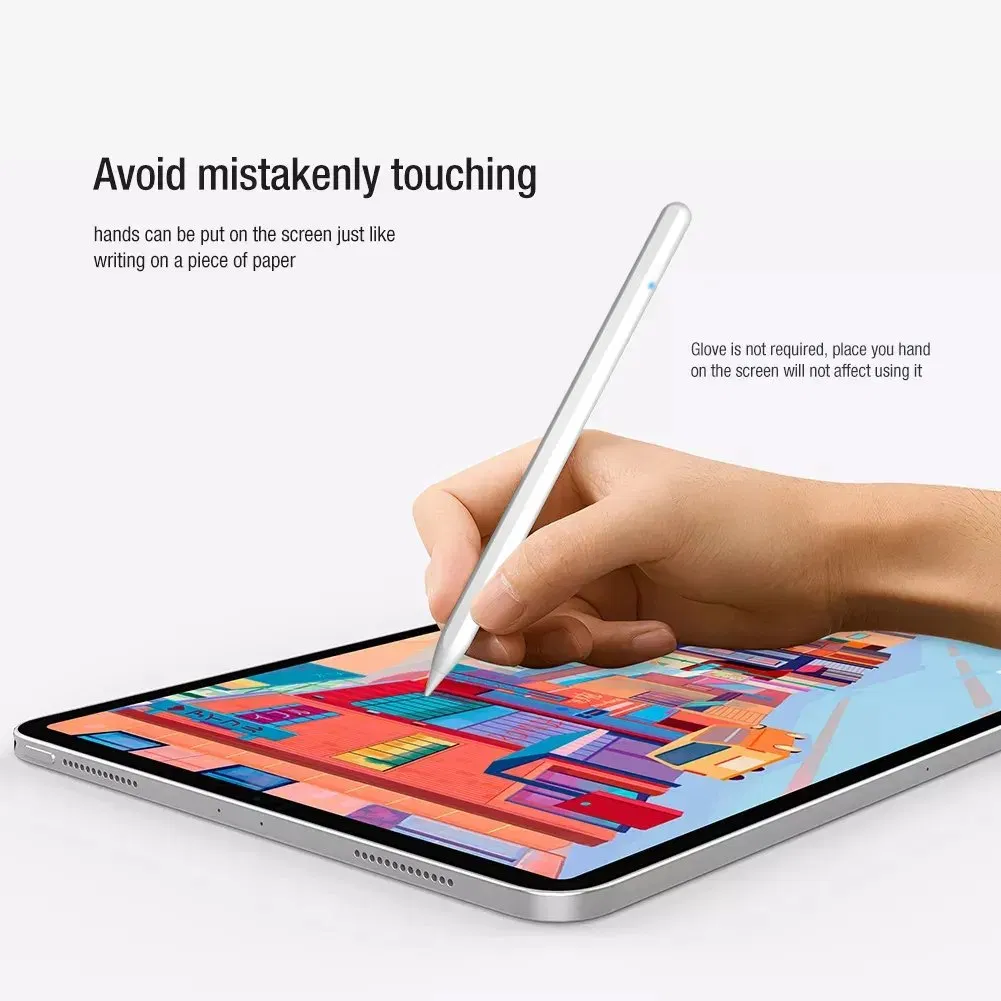 Магнитный стилус для iPad с беспроводной зарядкой