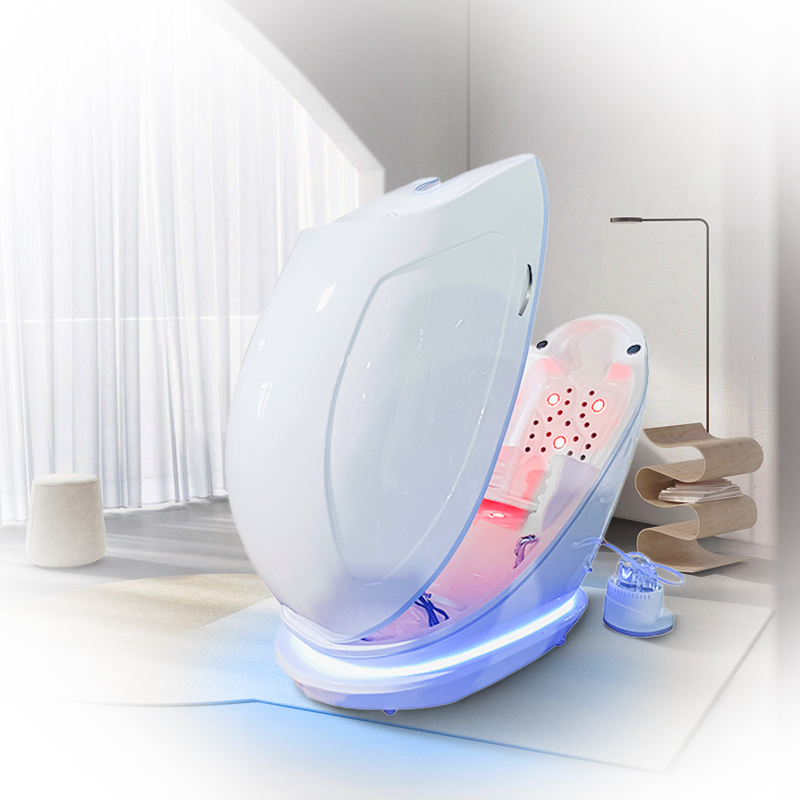 Red Light Therapy Wet Steam Sauna Fumigation Chamber SPA Capsule Equipment