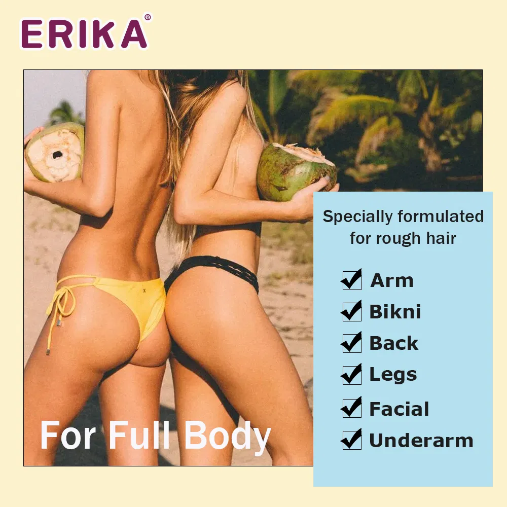 500g Azulene Enhanced Hard Wax Beans for Sensitive Skin Calming Redness Relief Professional Depilation