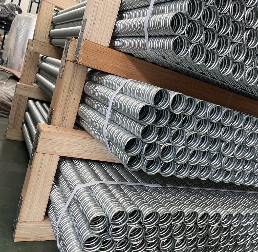 Post Tension Galvanized Round Corrugated Metal Prestressed Duct 75mm 85mm
