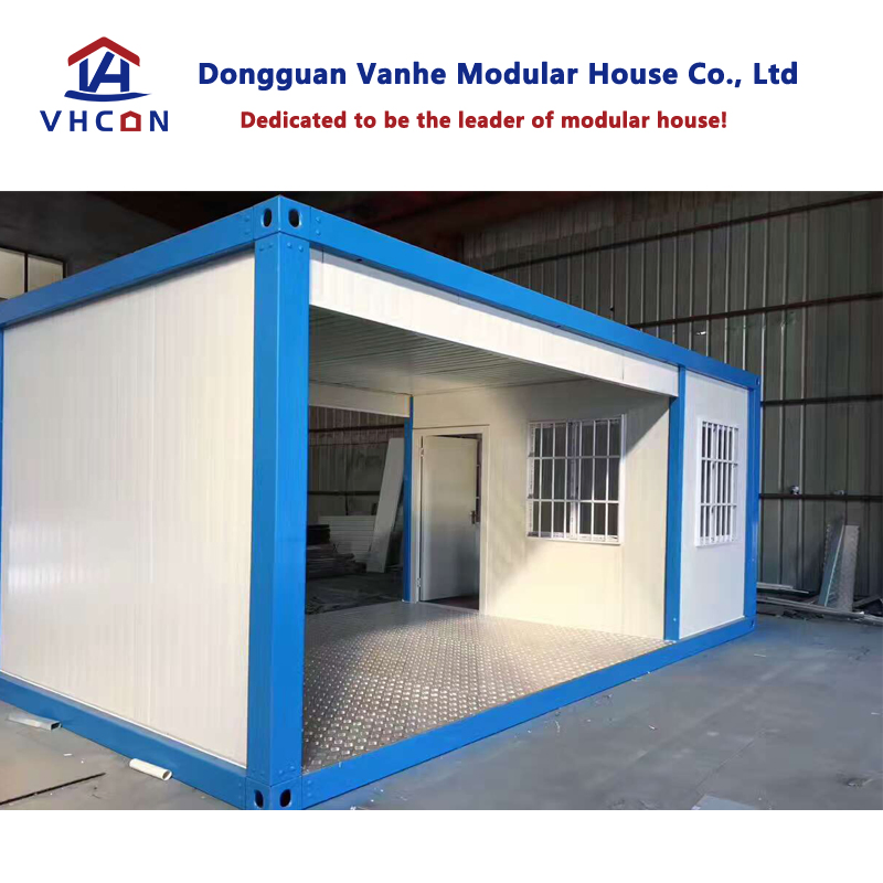 Cheap Quick Build Garage/Security Booth Container House Prefab Houses
