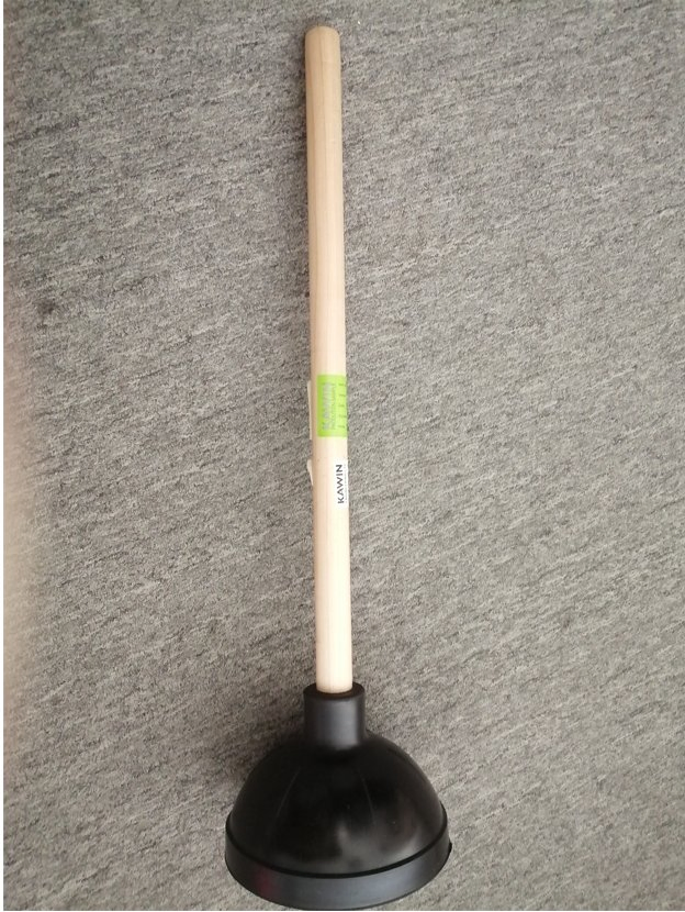 Amazon Best Selling Silicone Rubber Toilet Plunger with Handle Set with Holder