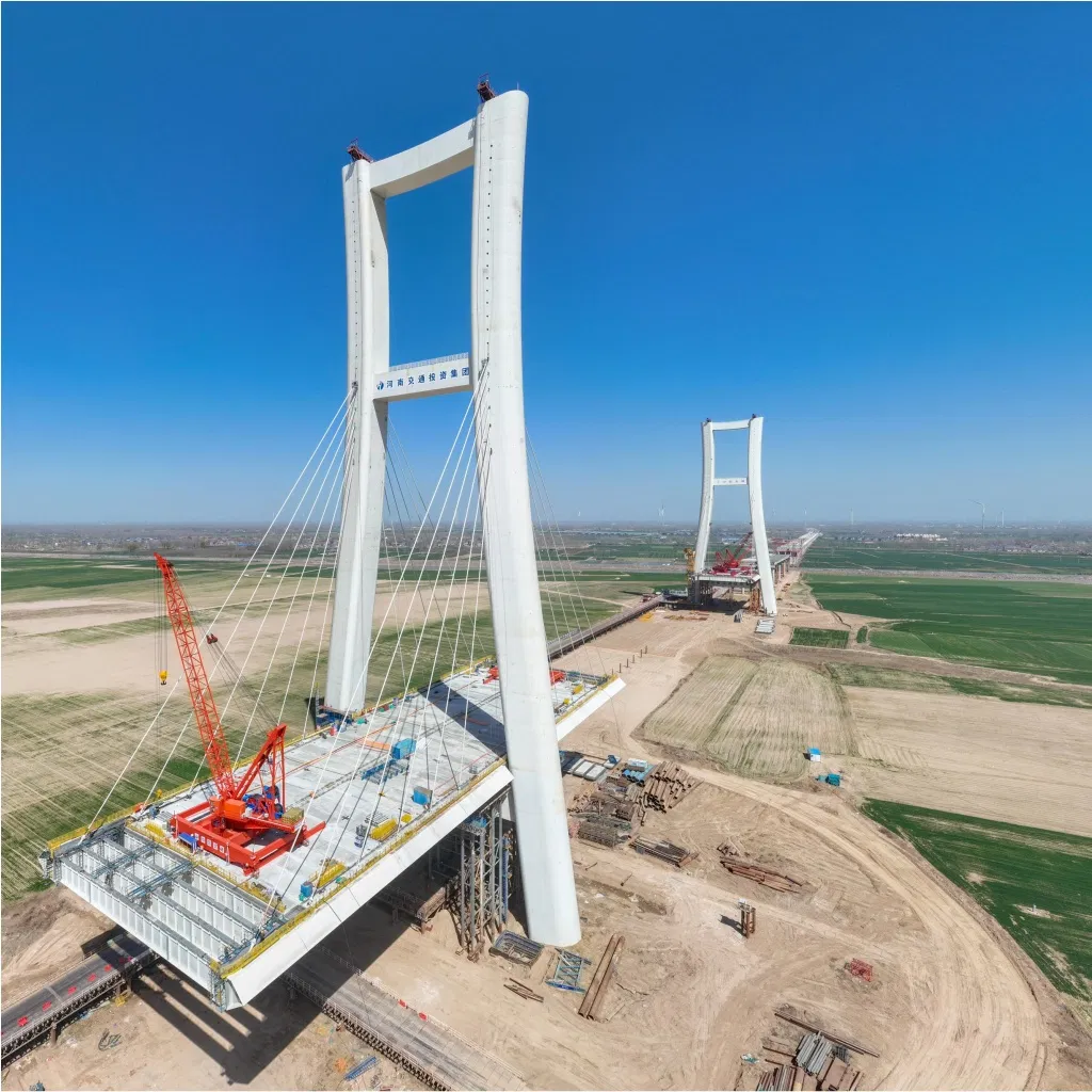 Long Service Life Steel Structure Bridge for Highway and Road Usage.