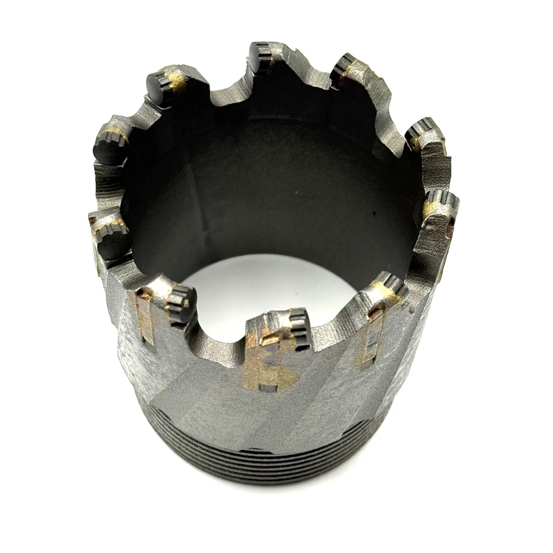 Sawtooth-Equipped Quick Drill Bit for Construction