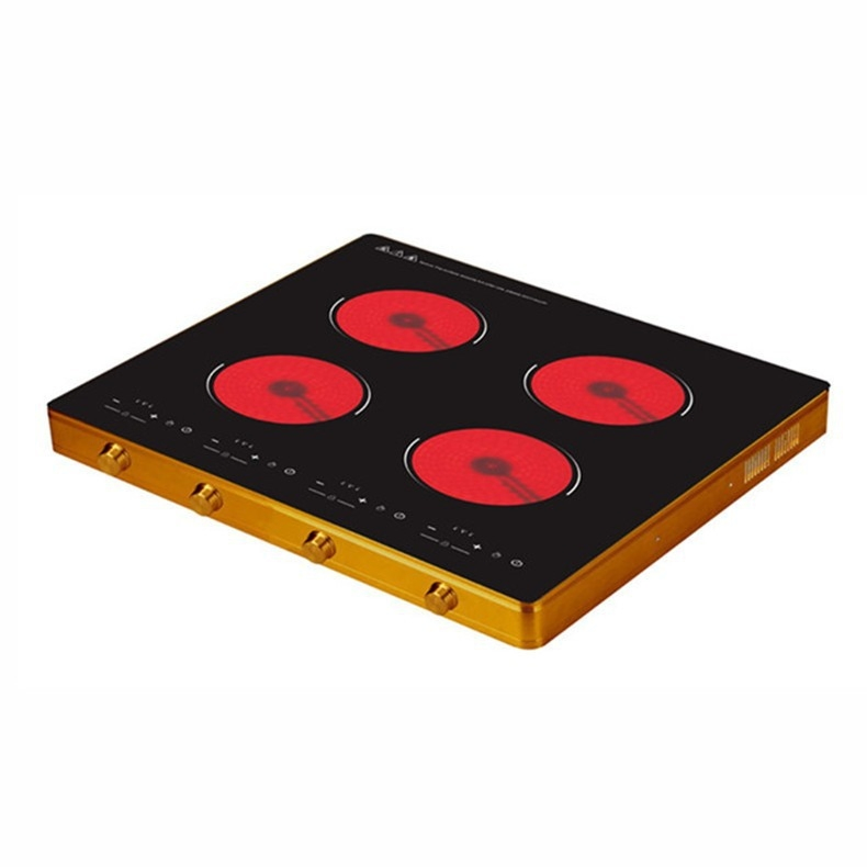 Quality LED Display Multifunctional Double Burner Cooktops 2 Burners Induction Cookers Electric Stove Radiant Infrared Cooker