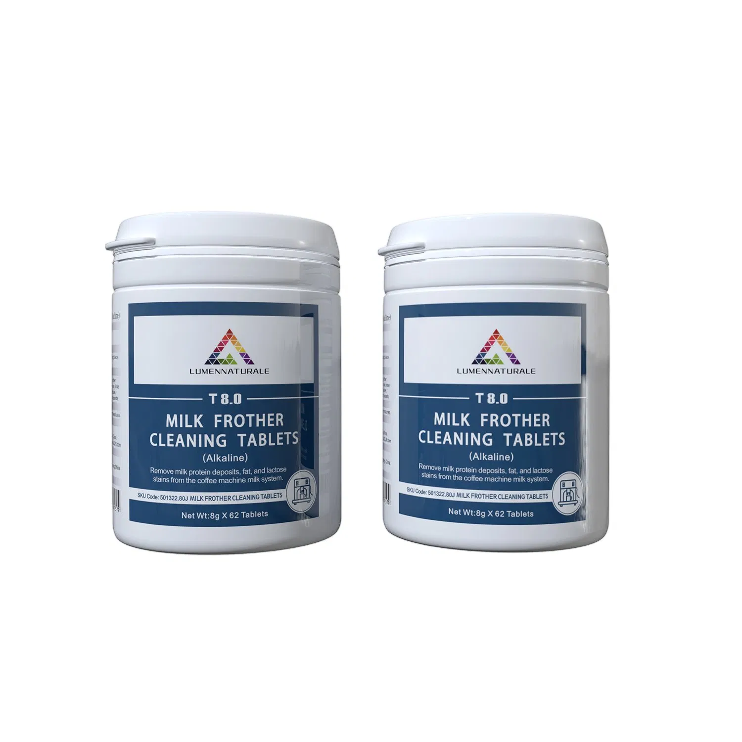Detergent Coffee Machine Milk Frother Cleaning Tablets Maintain Peak Performance