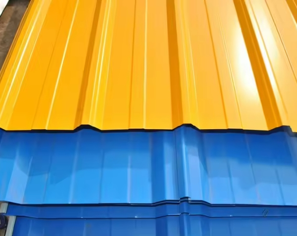 Zinc Coated Colorful Roofing Steel Corrugated Sheet Metal Roofing for Sale