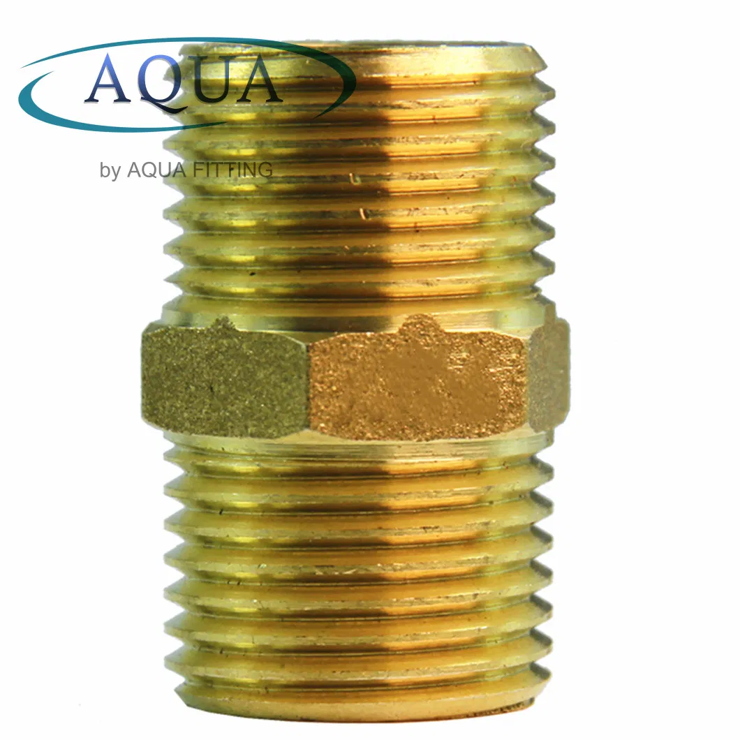 Brass Water Pipe Fitting Connector Push Metal Fittings