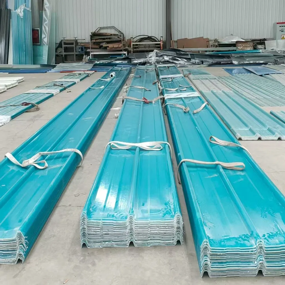 Corrugated Fiberglass Roofing and Skylight Panels