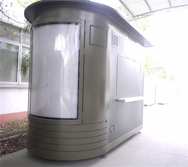 Light Weight Outdoor Food Kiosk with Waterproof Structure