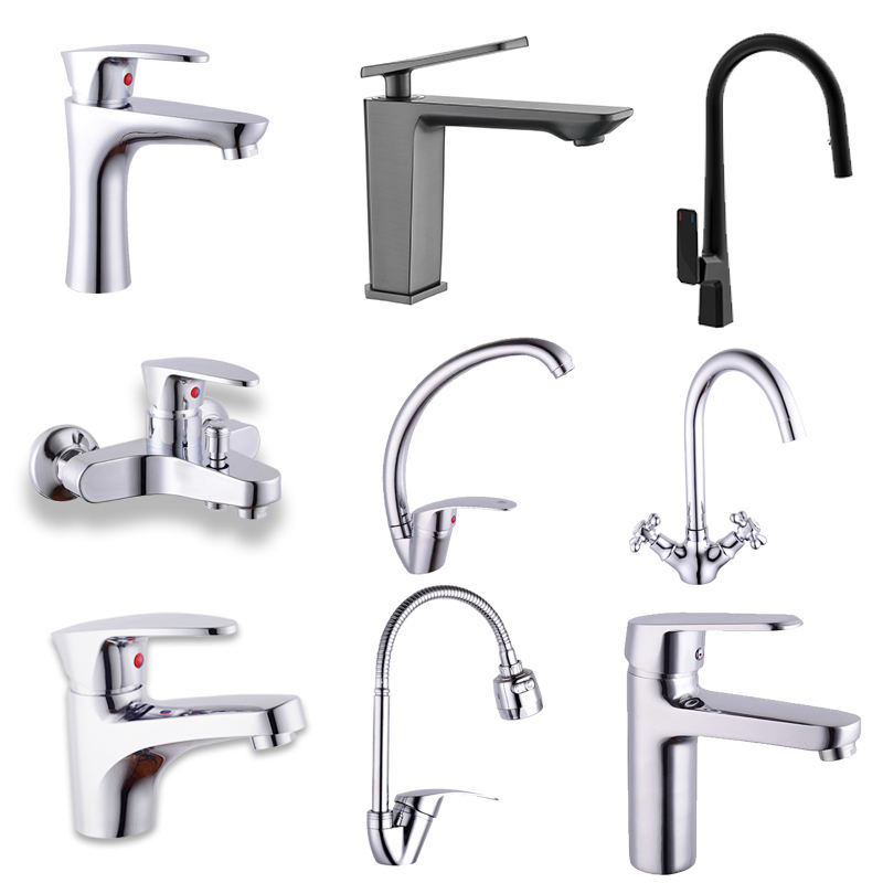 Plastic/Brass/Zinc Faucet Cheap Wash Basin Mixer Price Lavabo Manufacturers ABS Water Tap