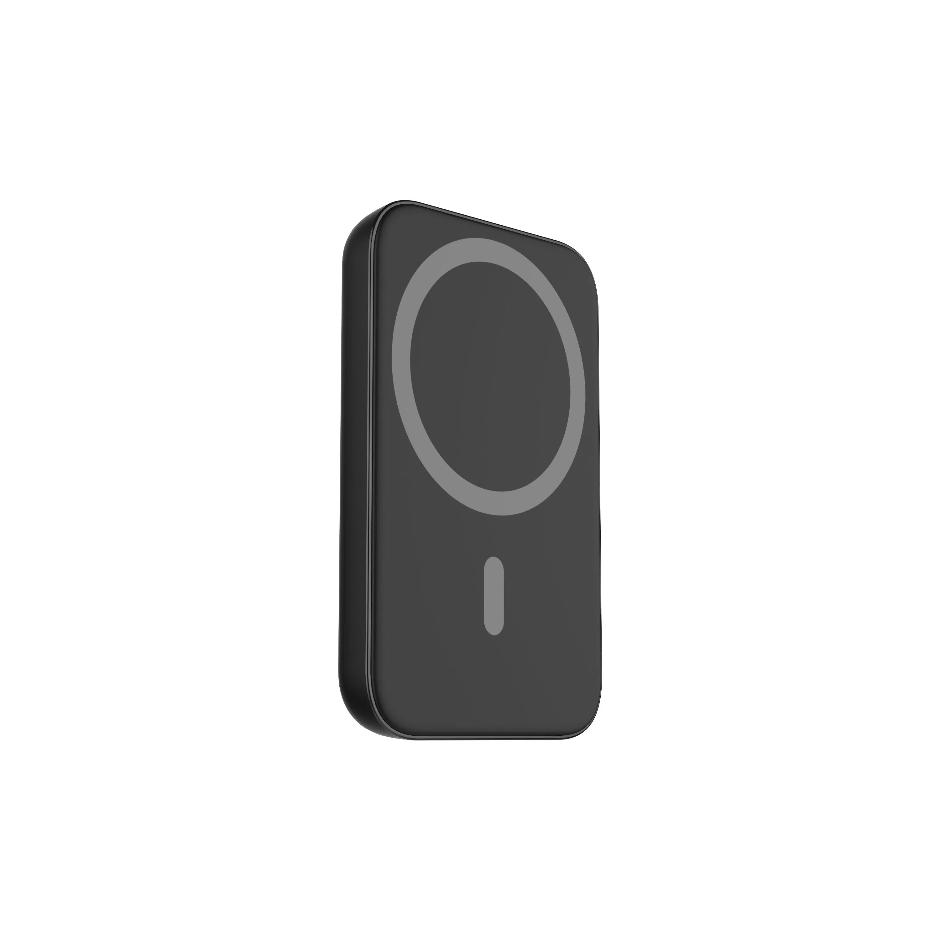 Магнитный Power Bank 5000 мАч с беспроводной зарядкой