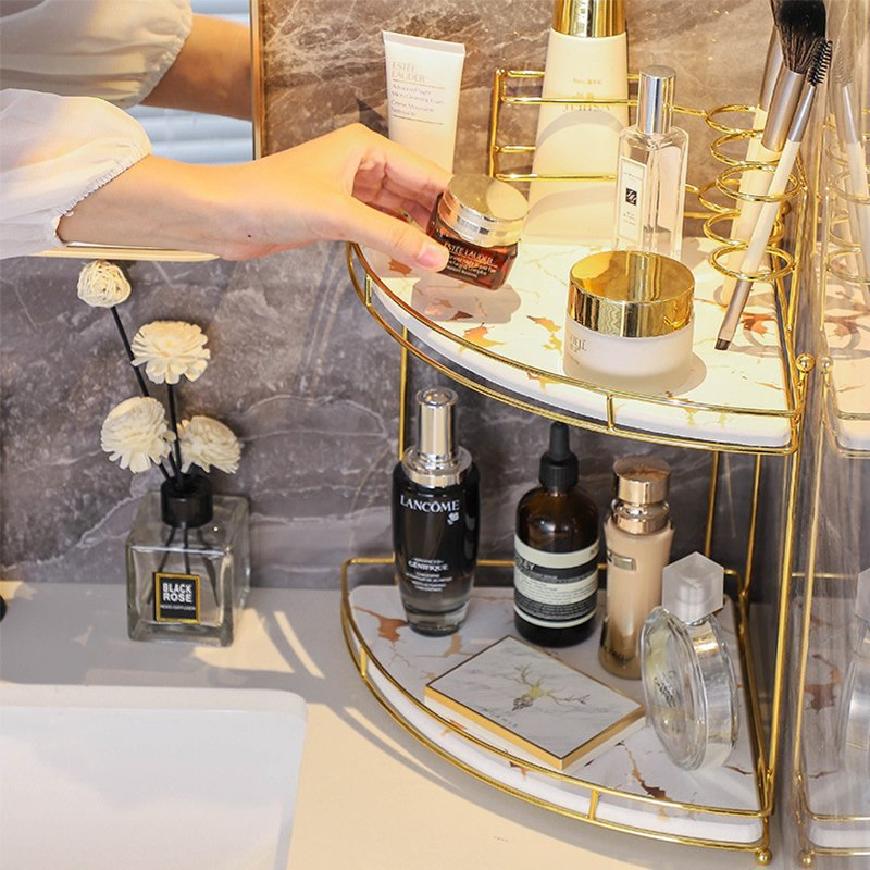 Multi Layer Desktop Cosmetic Storage Box Tray