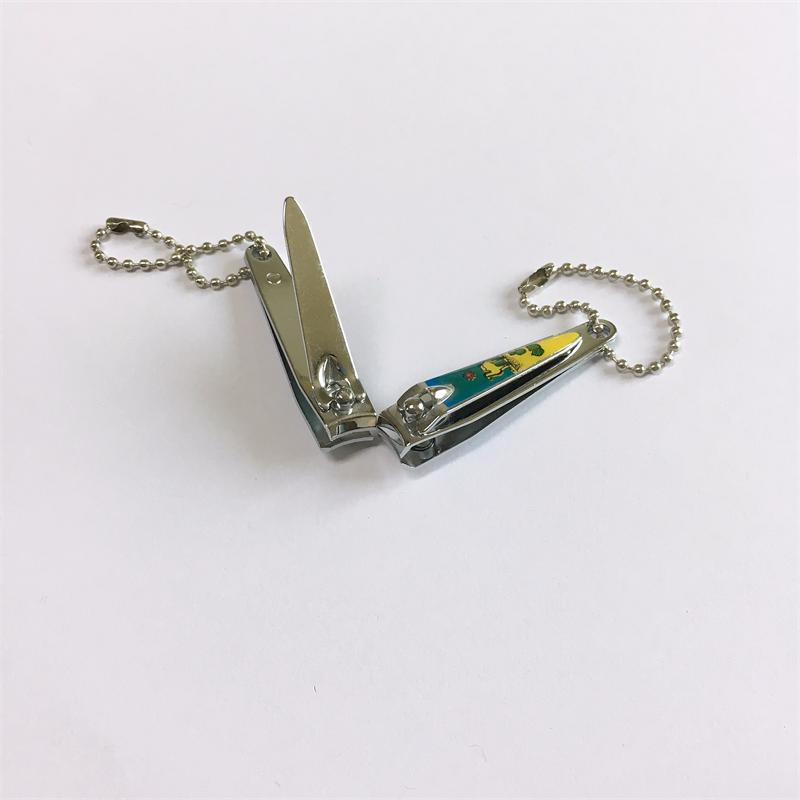 Carbon Steel Professional Nail Clipper Manufacturer with Exposy and Chain