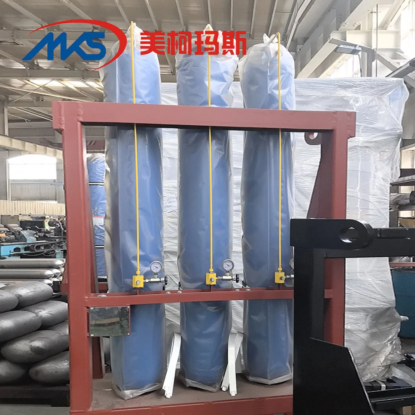 Гидравлический аккумулятор MKS (азотный баллон) для экскаватора