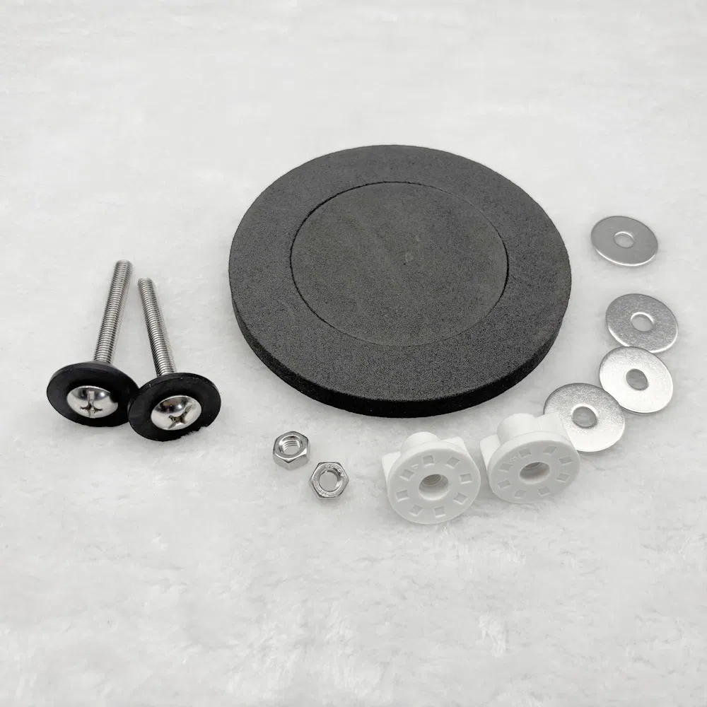 Toilet Fitting Wc Tank Cistern EVA Gasket M6 Toilet Fixing Bolt Stainless Steel