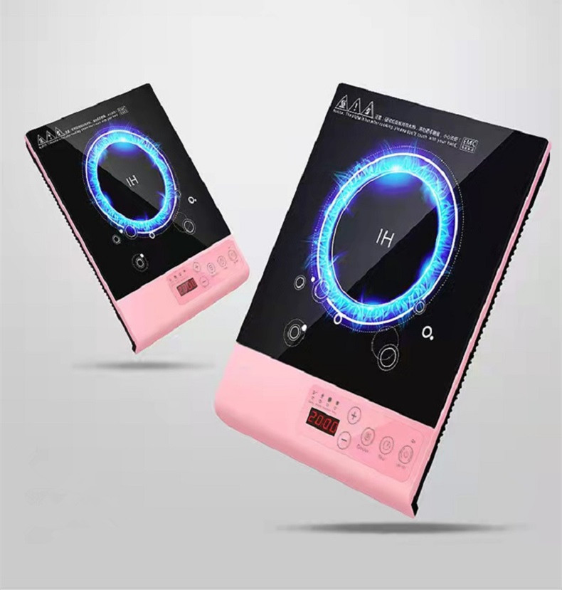 Ultra Thin Microcrystal Panel Multifunction Touch Control Electric Induction Infrared Wok Cooker