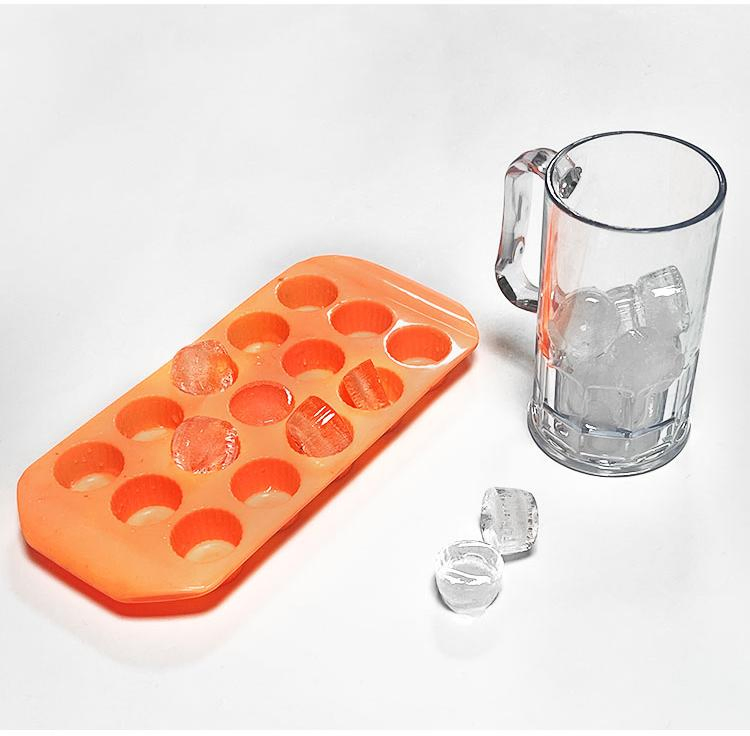 15 Grid Customized 15 Cavity Silicon Ice Cube Tray Cake Mould Mold for Making Ice Cube Wine