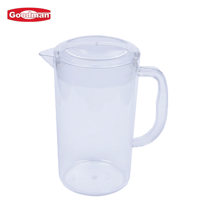 2200ml Wholesale Clear Plastic PC Beverage Fruit Juice Water Jug Pitcher