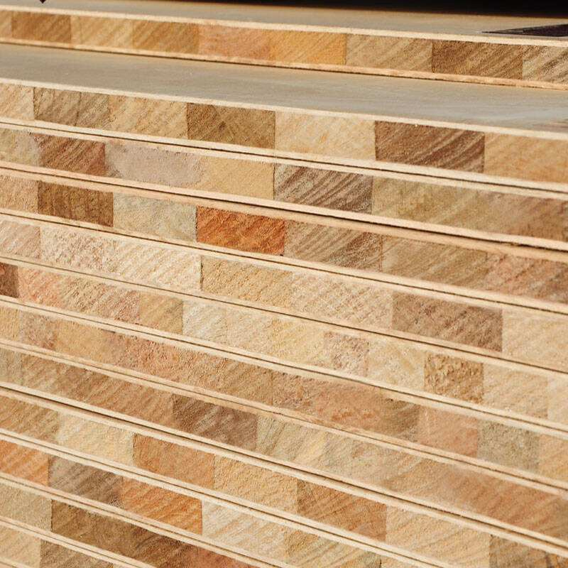 Wholesale Commercial Veneer Faced Blockboards Laminated Wood Boards