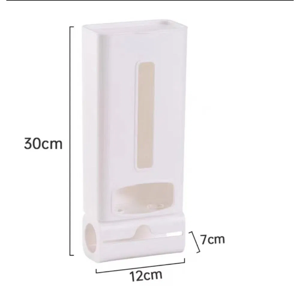 Wall Hanging Garbage Bag Storage Box Organizer for Kitchen and Bathroom Mi25632