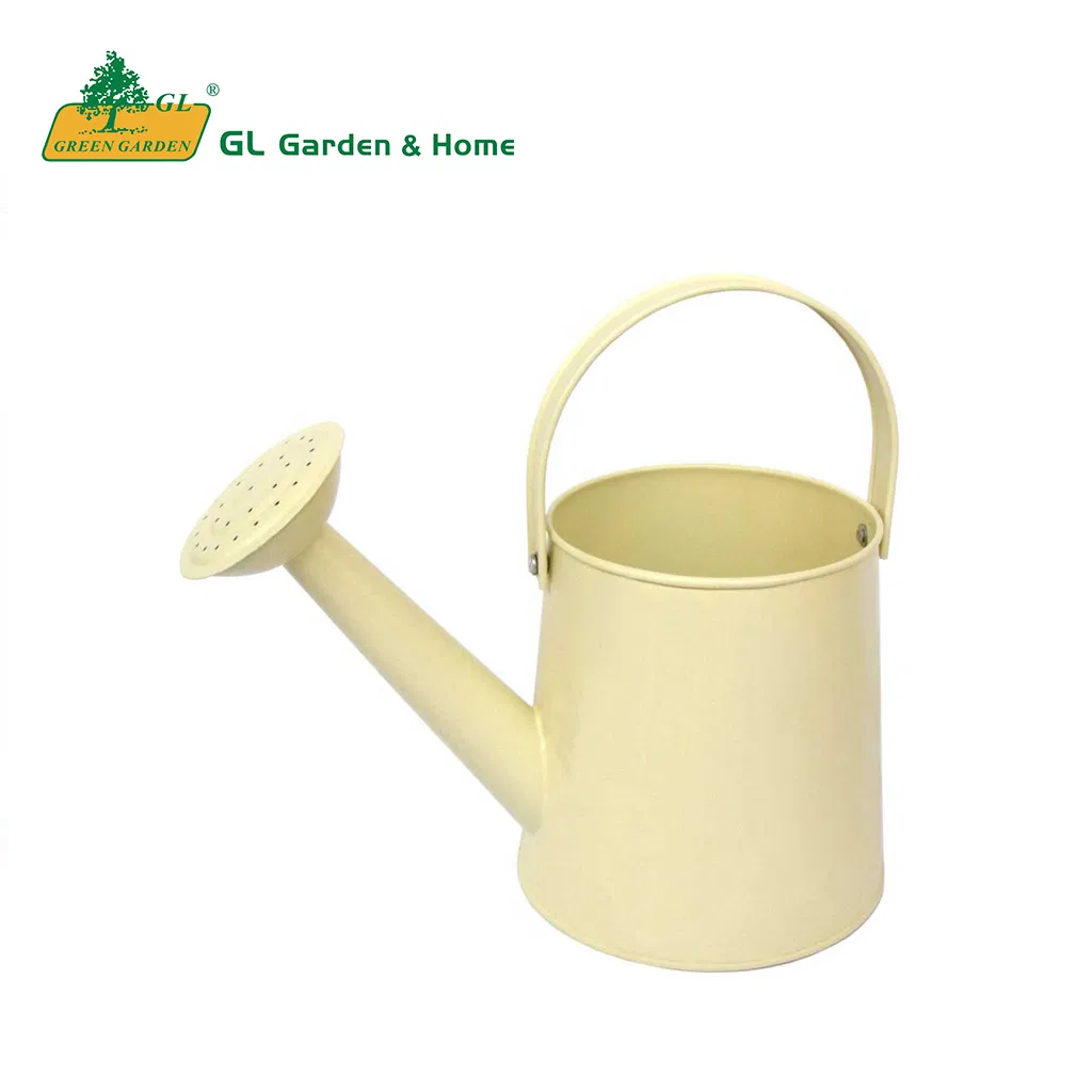 Galvanized Painted Garden Watering Can