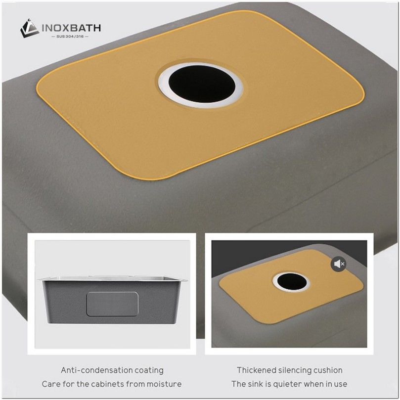 Stainless Steel Kitchen Sink for Commercial Grade Use Handmade Bowl Sink