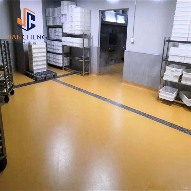 Water-Based Environmentally Four-Component High-Strength Polyurethane and Cementitious Based for Flooring in The Food Industry