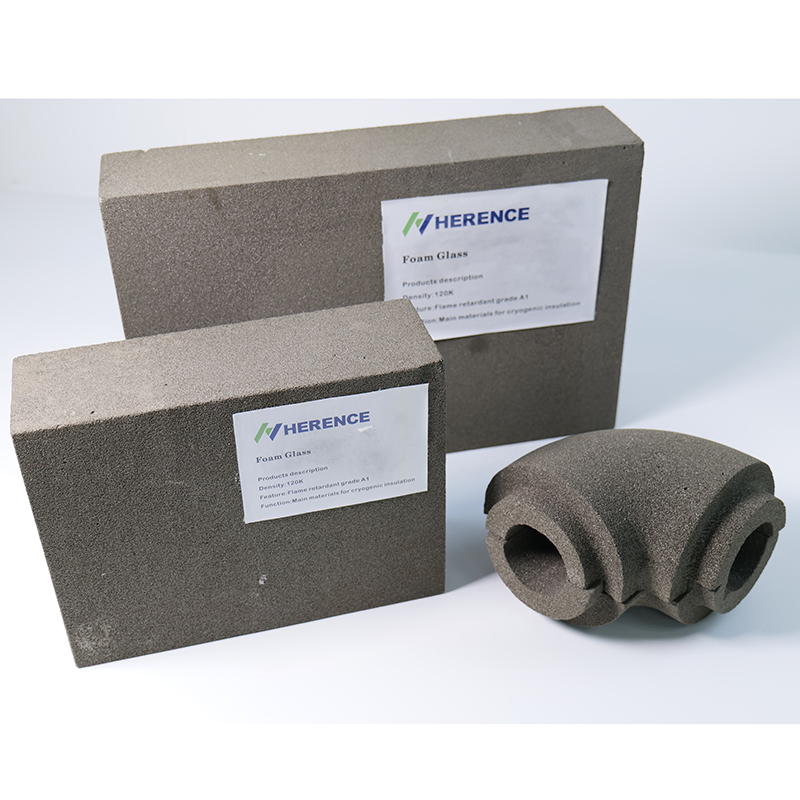 Pollution-Free Production Process Cryogenic Insulation Compressive Strength Wall Panel Foam Glass