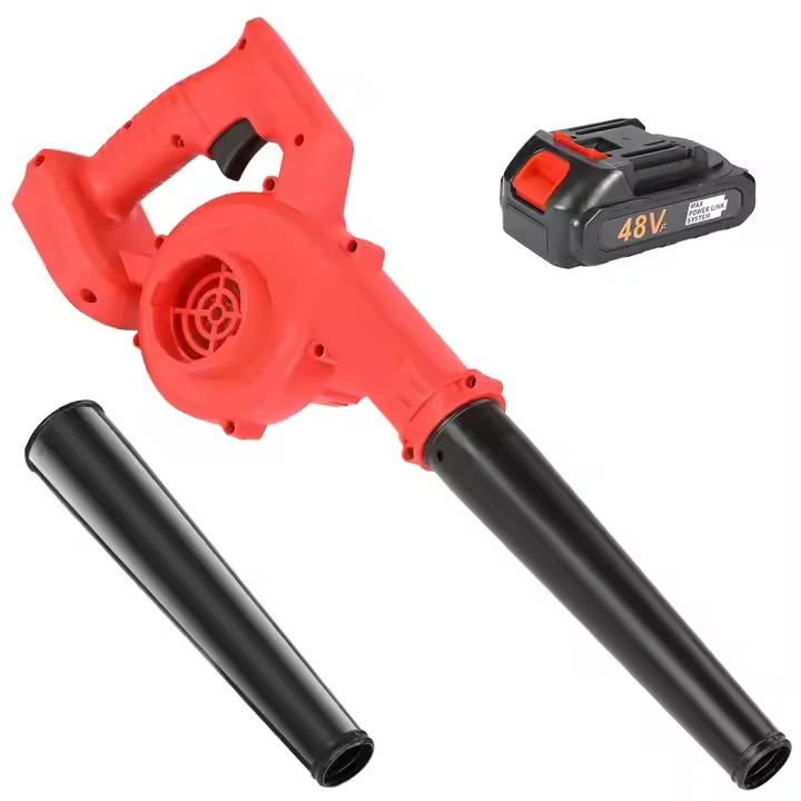 High-Power Cordless Leaf Blower with Innovative Dual Battery System