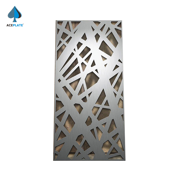 Modern Design Curtain Walls Ceiling Materials Aluminum Facade Laser Cut Wall Panel