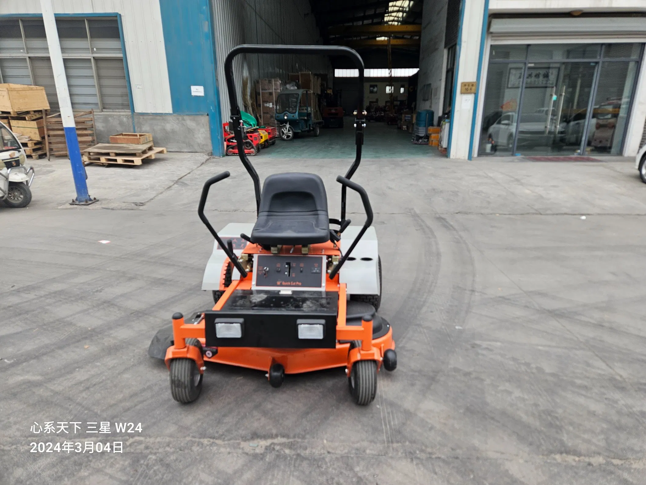 Самоходный бензиновый райдер Hightop HT-48ZTR