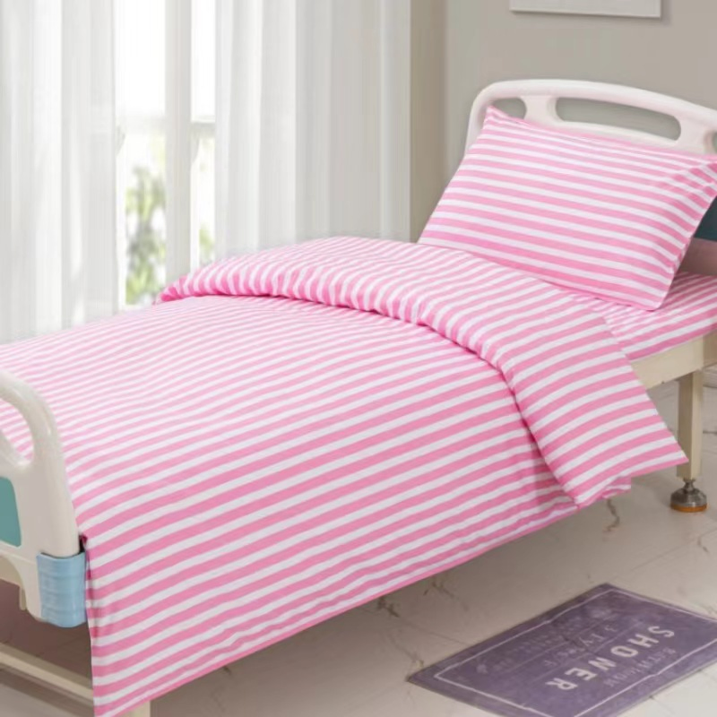 China Origin Poly Cotton Hospital Bed Sheet 1.8*2.0 Skin Friendly