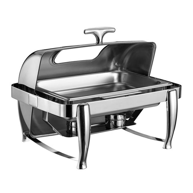 Wholesale Hotel Buffet Equipment Catering Stainless Steel 9L Chafing Dish