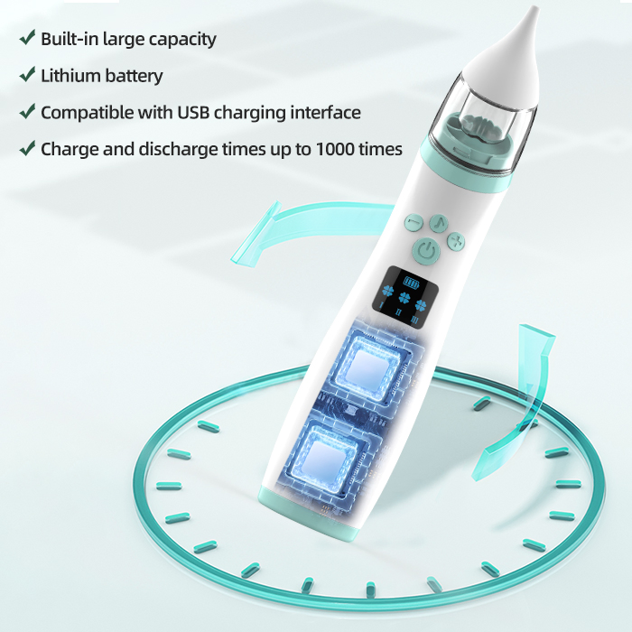 OEM Efficient Nose Cleaning Electric Baby Nasal Aspirator - Custom Logo/Package