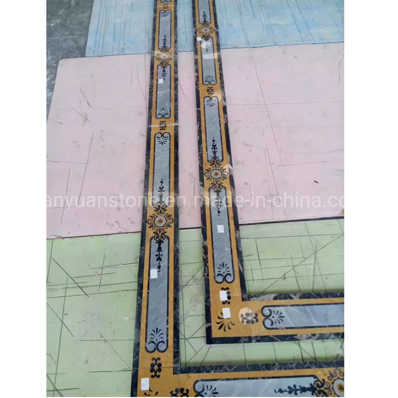 Brown Marble Stone Board/Skirting/Plinth/Skirting for Interior Decoration