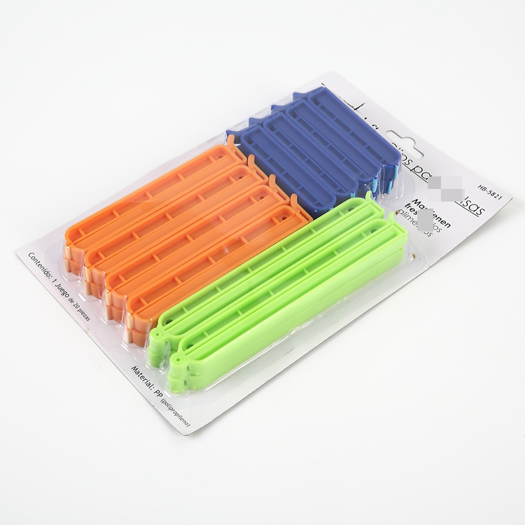 Promotional Items with Logo 5cm Cheap Plastic Bag Clips