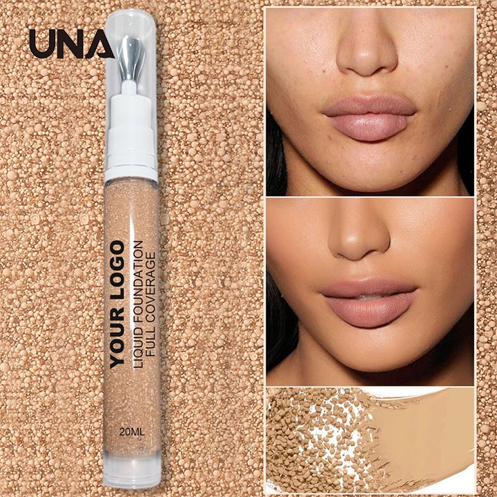 High Quality Private Label Cosmetics 24h Long Lasting Oil Free Vegan Matte Liquid Full Coverage Waterproof Foundation Makeup