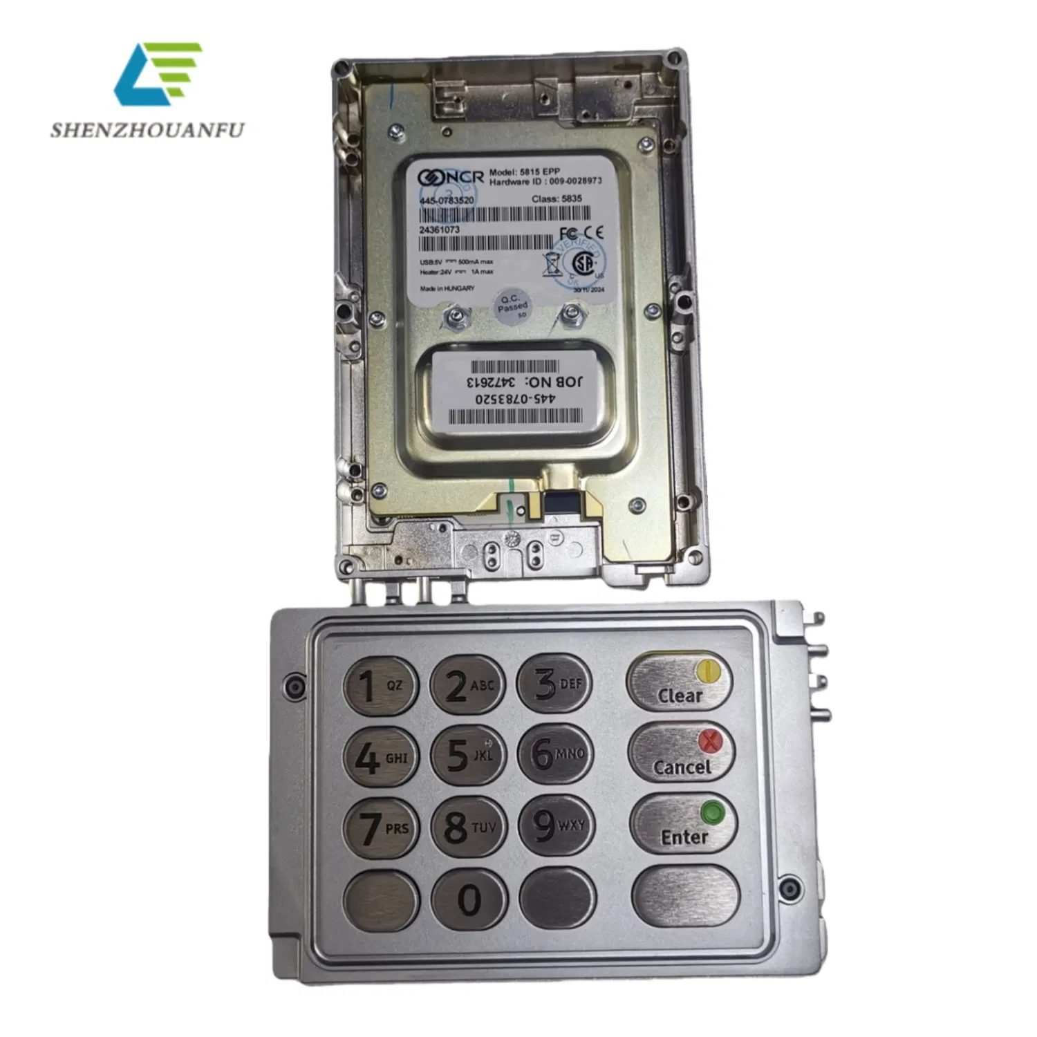 NCR EPP-4 Module 445-0783520 Steel Key Encryption Pin Pad UK