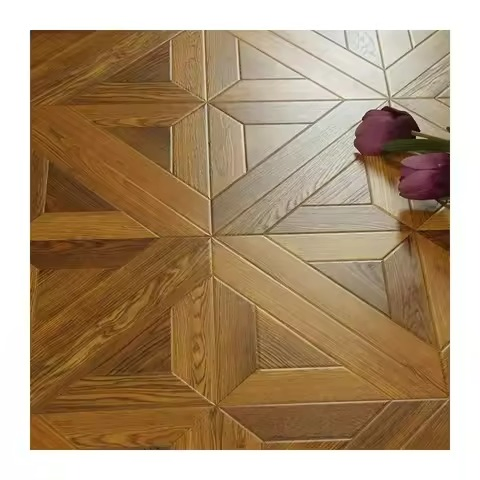 Click Lock Wood Grain Lvp Vinyl Sheet Tile PVC Click Laminate Flooring