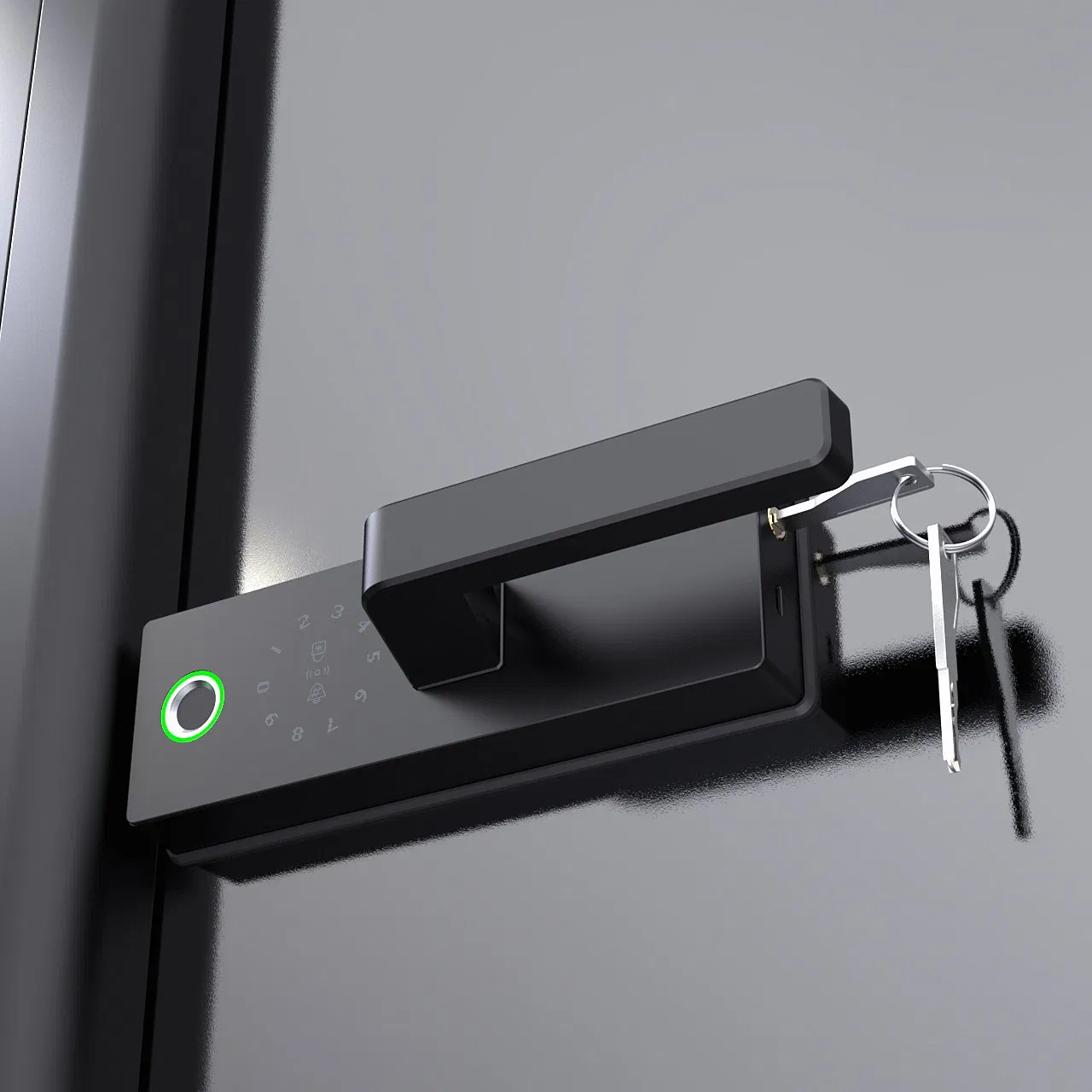Office Electronic Partition Door Lock with Fingerprint Reader