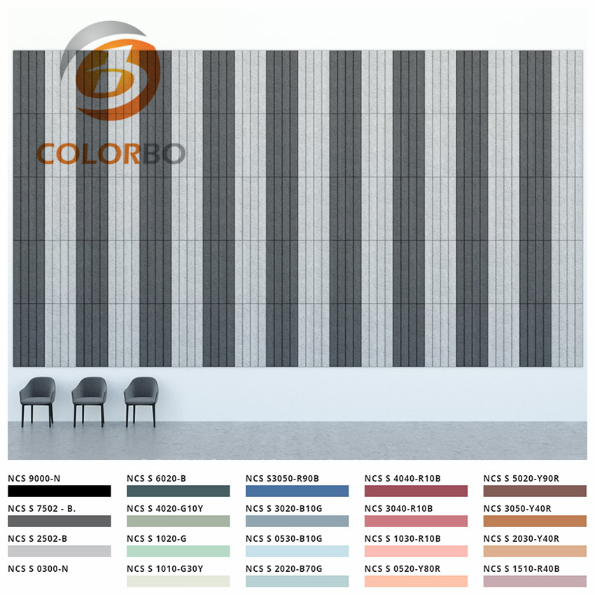 V-Shape Series Wood Wool Acoustic Panel