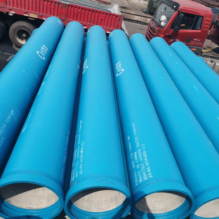 Syi Smooth Surface PU Pua Coating ISO2531 En545 En598 K9 Ductile Iron Cast Pipe for Water Supply