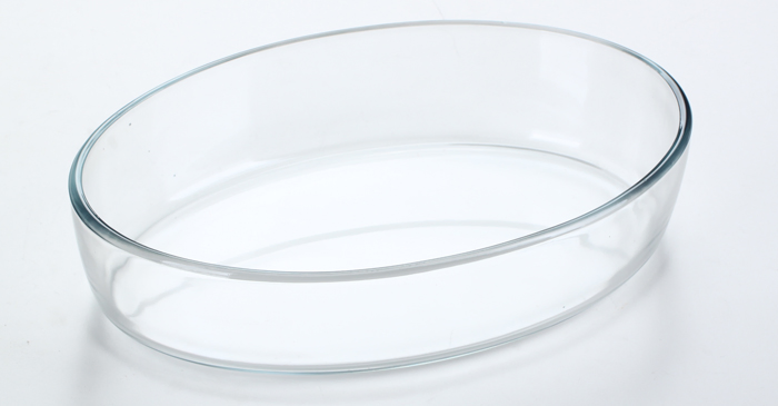 Baking Dish, Heat Resistant Glass Container, 0.7L, 1.0L, 2.2L, 3.0L