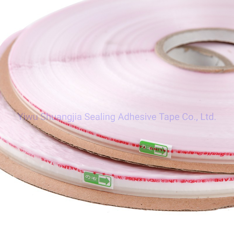 Sunjia PE Resealable Adhesive Sealing Tape for BOPP Bags