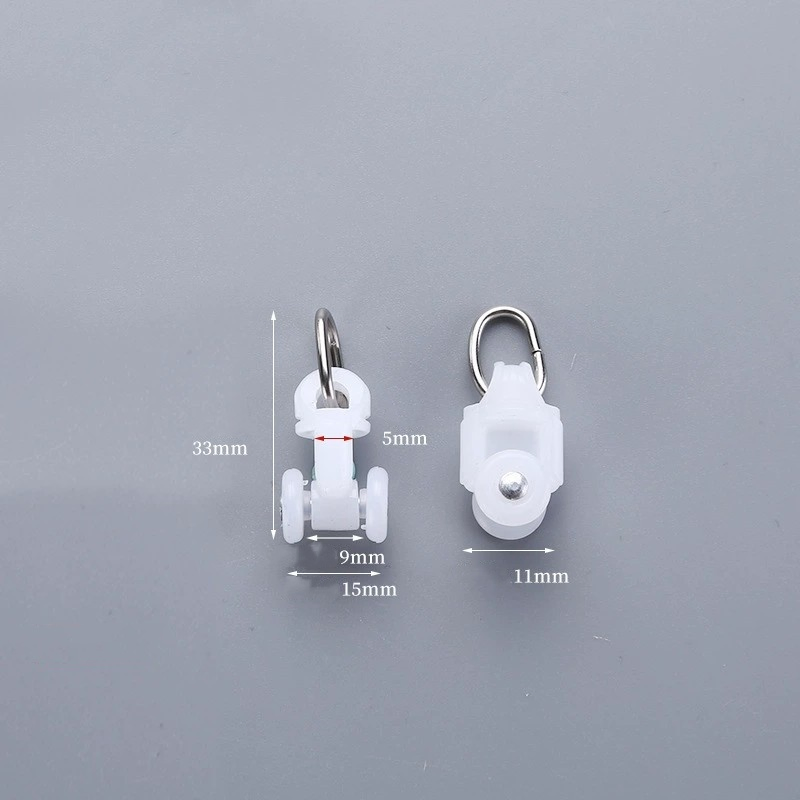 Aluminum Alloy Curtain Pulley, Oxidation Anti-Rust Treatment