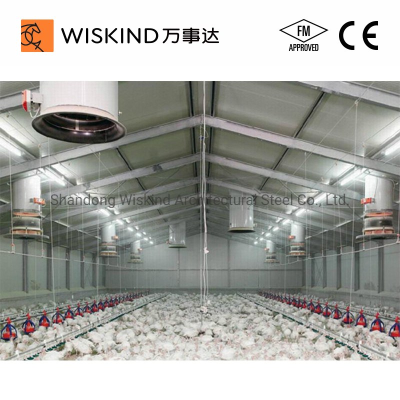 Affordable Poultry Farm Building Prefabricated Steel Chicken House