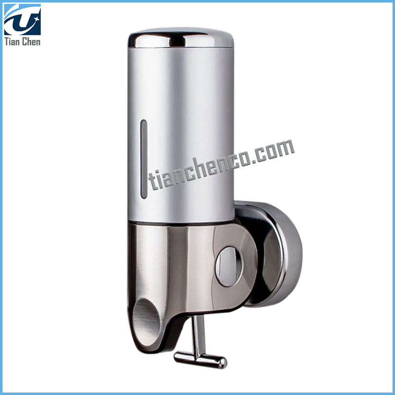 Single Head Shampoo or Conditioner Dispenser Wall Mounted Hotel Press Pump Soap Dispenser