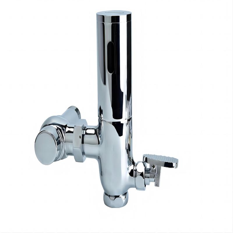 Factory Price Latching Electronic Sensor Toilet Squat / Bidet Water Flushing Valve Matched Footstep Switch