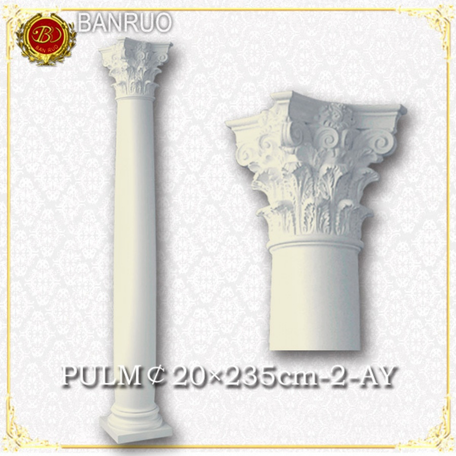 PU Collins Roman Column Polyurethane Pillar Decorative Columns